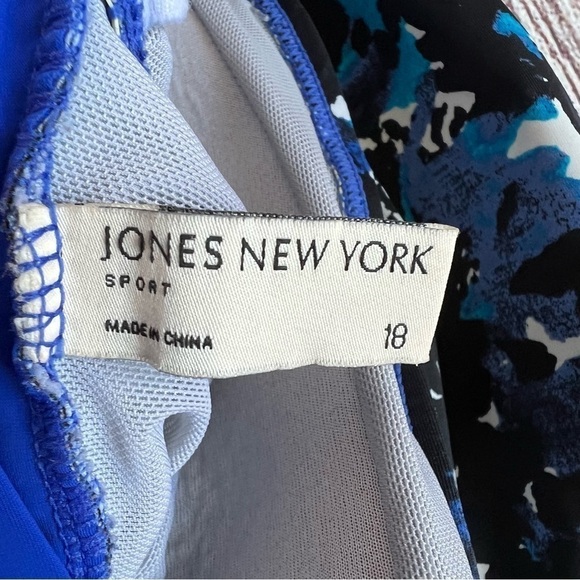 Jones New York Sport Tummy Control Swimsuit 18 - Picture 5 of 6